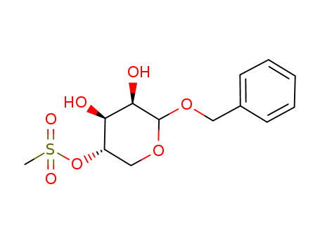 Arabinopyranoside,benzyl, 4-methanesulfonate, b-L- (8CI) cas  18403-17-3