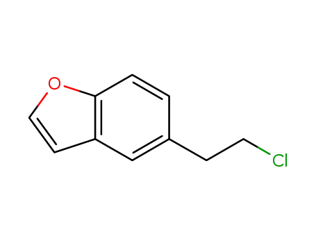 Molecular Structure of 943034-51-3 (5-(2-chloroethyl)benzofuran)