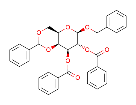 벤질 4-O,6-O-벤질리덴-β-D-갈락토피라노사이드 디벤조에이트