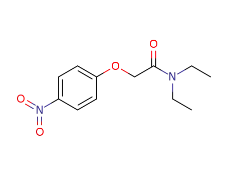 Molecular Structure of 50508-32-2 (Acetamide, N,N-diethyl-2-(4-nitrophenoxy)-)