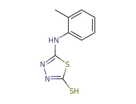 1,3,4-Thiadiazole-2(3H)-thione,5-[(2-methylphenyl)amino]- cas  27385-97-3