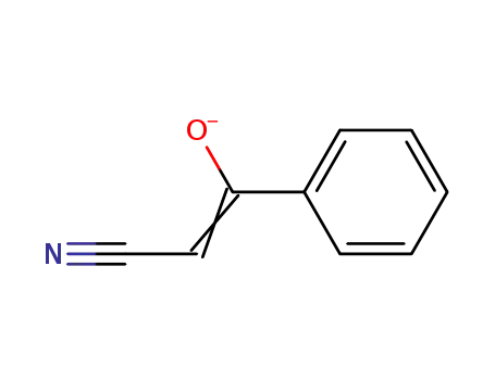 (Z)-2-Cyano-1-phenyl-ethenol anion
