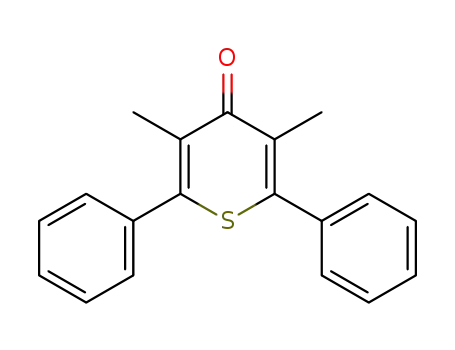 3,5-dimethyl-2,6-diphenyl-4H-thiopyran-4-one