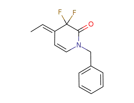 (E)-1-benzyl-4-ethylidene-3,3-difluoro-3,4-dihydro-1H-pyridin-2-one