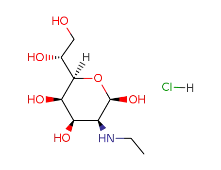 2-deoxy-2-(ethylamino)-D-glycero-β-D-talo-heptopyranose hydrochloride