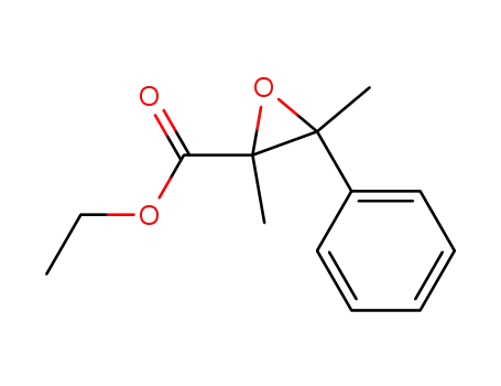 Molecular Structure of 5466-29-5 (ethyl 2,3-dimethyl-3-phenyloxirane-2-carboxylate)