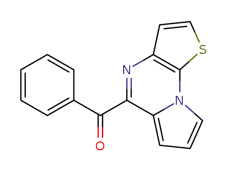Benzoyl-5 pyrrolo<1,2-a>thieno<3,2-e>pyrazine