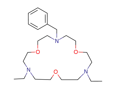 4-benzyl-10,16-diethyl-4,10,16-triaza-1,7,13-trioxacyclooctadecane