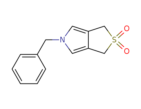 Molecular Structure of 144425-31-0 (1H-Thieno[3,4-c]pyrrole, 3,5-dihydro-5-(phenylmethyl)-, 2,2-dioxide)