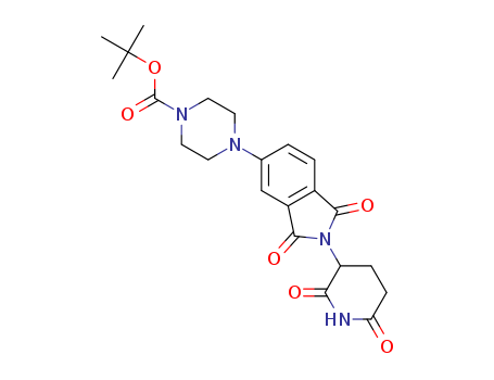 Tert-Butyl4-(2-(2,6-dioxopiperidin-3-yl)-1,3-dioxoisoindolin-5-yl)piperazine-1-carboxylate