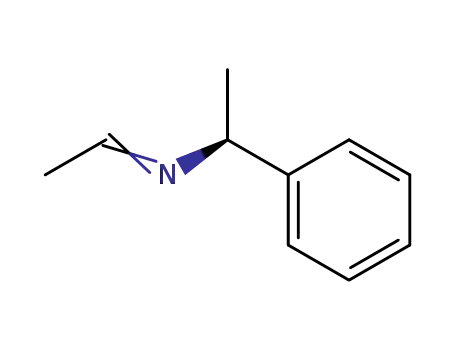 Benzenemethanamine, N-ethylidene-a-methyl-, (S)-
