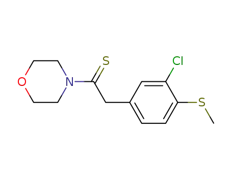 3-chloro-4-methylthiophenylacetic thiomorpholide