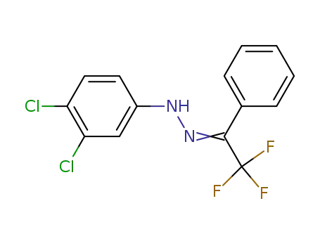 N-(3,4-Dichloro-phenyl)-N'-[2,2,2-trifluoro-1-phenyl-eth-(Z)-ylidene]-hydrazine