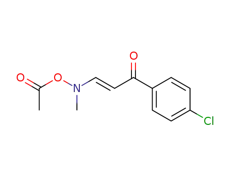 2-Propen-1-one, 3-[(acetyloxy)methylamino]-1-(4-chlorophenyl)-, (Z)-