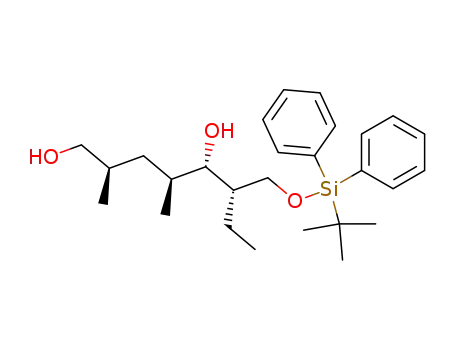 (2R,4S,5S,6S)-(+)-7-t-butyldiphenylsilyloxy-5-ethyl-2,4-dimethylheptane-1,5-diol