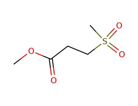 Molecular Structure of 89211-37-0 (methyl 3-(methylsulfonyl)propanoate)