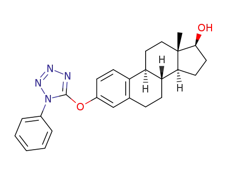 3-(1-phenyl-1<i>H</i>-tetrazol-5-yloxy)-estra-1,3,5<sup>(10)</sup>-trien-17-ol