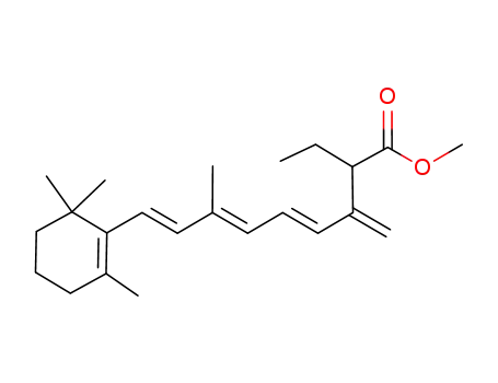 Molecular Structure of 138093-44-4 (methyl 14-ethyl-20,14-retro-retinoate)