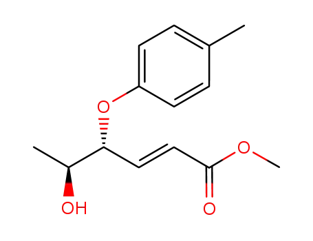 (+/-) methyl (4,5)-anti-5-hydroxy-4-(4'-methylphenoxy)-(2E)-hexenoate