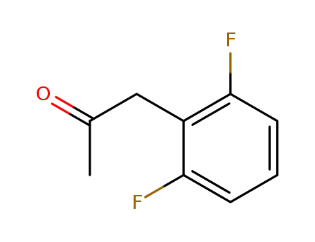 Molecular Structure of 101712-20-3 (2,6-DIFLUOROPHENYLACETONE)