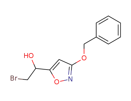 1-(3-benzyloxy-5-isoxazolyl)-2-bromoethanol
