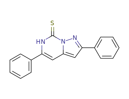 2,5-Diphenylpyrazolo[1,5-c]pyrimidine-7(6H)-thione