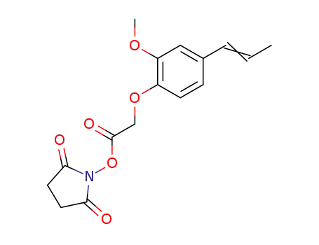 [2-Methoxy-4-((E)-propenyl)-phenoxy]-acetic acid 2,5-dioxo-pyrrolidin-1-yl ester