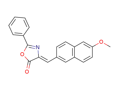 (Z)-2-phenyl-4-((6-methoxy-2-naphthyl)methylene)-5-oxazolone