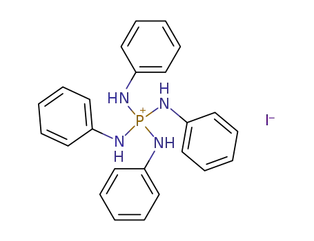 Molecular Structure of 129692-76-8 (tetraanilidophosphonium iodide)
