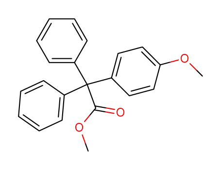 methyl 2,2-diphenyl-2-(p-methoxyphenyl) acetate