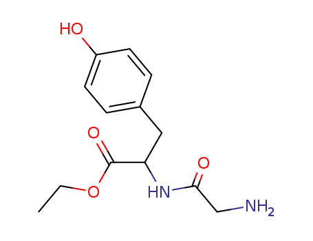 L-Tyrosine, N-glycyl-, ethyl ester