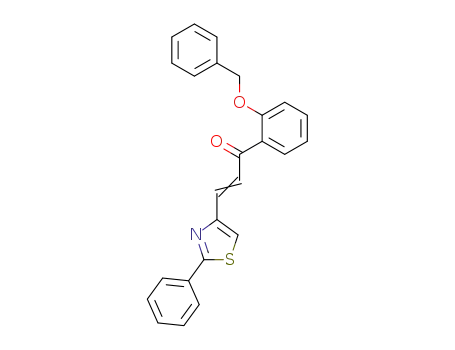 1-(2-Benzyloxyphenyl)-3-(2-phenyl-4-thiazolyl)propenone