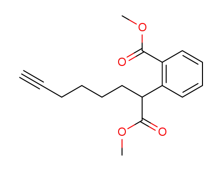 dimethyl 2'-(5-hexynyl)homophthalate
