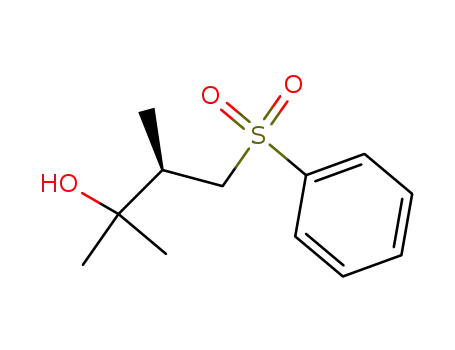 R-2,3- 디메틸 -4- (페닐 설 포닐) -2- 부탄올