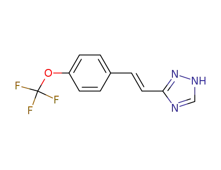 3-(4-trifluoromethoxystyryl)-1,2,4-triazole