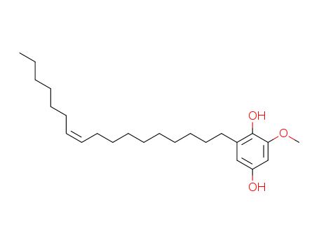 1,4-Benzenediol, 2-(10-heptadecenyl)-6-methoxy-, (Z)-