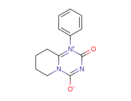6,7,8,9-Tetrahydro-2-oxo-1-phenyl-2H-pyrido<1,2-a>-1,3,5-triazin-1-ium-4-olat