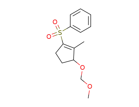 (3-Methoxymethoxy-2-methyl-cyclopent-1-enesulfonyl)-benzene