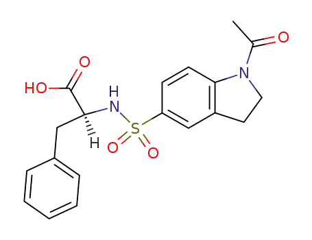 2-{[(1-Acetyl-2,3-dihydro-1H-indol-5-YL)sulfonyl]-amino}-3-phenylpropanoic acid