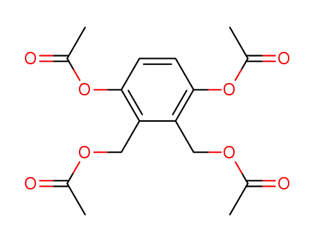 2,3-Di-<hydroxymethyl>-hydrochinon-tetra-O-acetat