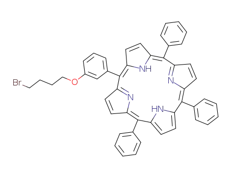 5-(3-bromotetramethyleneoxyphenyl)-10,15,20-triphenylporphine