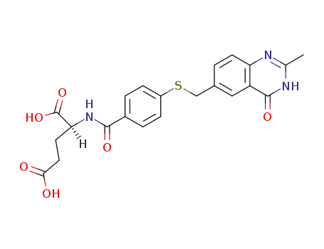 (S)-2-[4-(2-Methyl-4-oxo-3,4-dihydro-quinazolin-6-ylmethylsulfanyl)-benzoylamino]-pentanedioic acid
