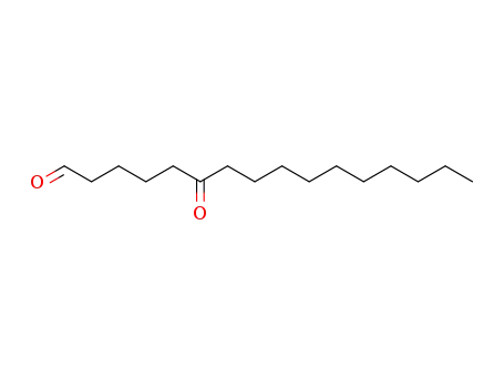 Molecular Structure of 88773-78-8 (Hexadecanal, 6-oxo-)