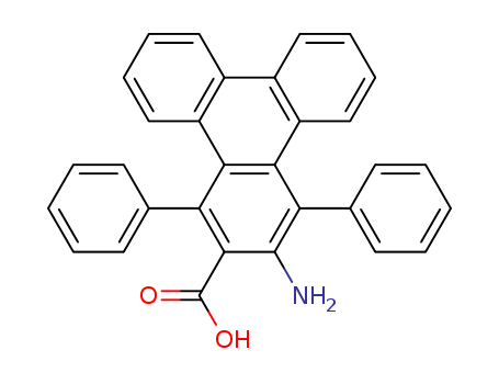 2-Triphenylenecarboxylic acid, 3-amino-1,4-diphenyl-