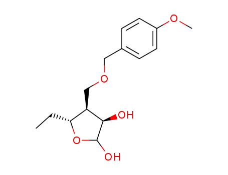 2,3-Furandiol, 5-ethyltetrahydro-4-[[(4-methoxyphenyl)methoxy]methyl]-