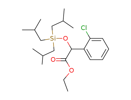 ethyl (2-chlorophenyl){[tris(2-methylpropyl)silyl]oxy}acetate
