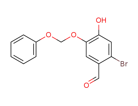 6-bromo-4-hydroxy-3-(phenoxymethoxy)benzaldehyde