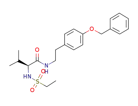 (S)-N-[2-(4-Benzyloxy-phenyl)-ethyl]-2-ethanesulfonylamino-3-methyl-butyramide