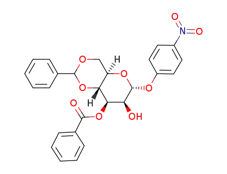p-nitrophenyl 3-O-benzoyl-4,6-di-O-benzylidene-α-D-mannopyranoside