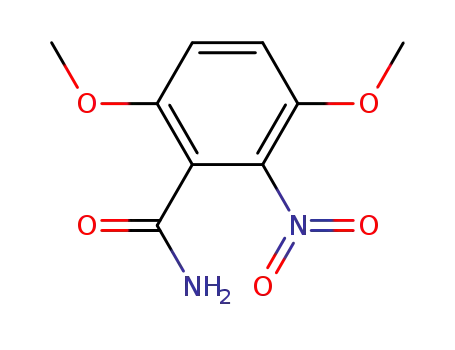 Molecular Structure of 26002-58-4 (2-nitro-3,6-dimethoxybenzamide)